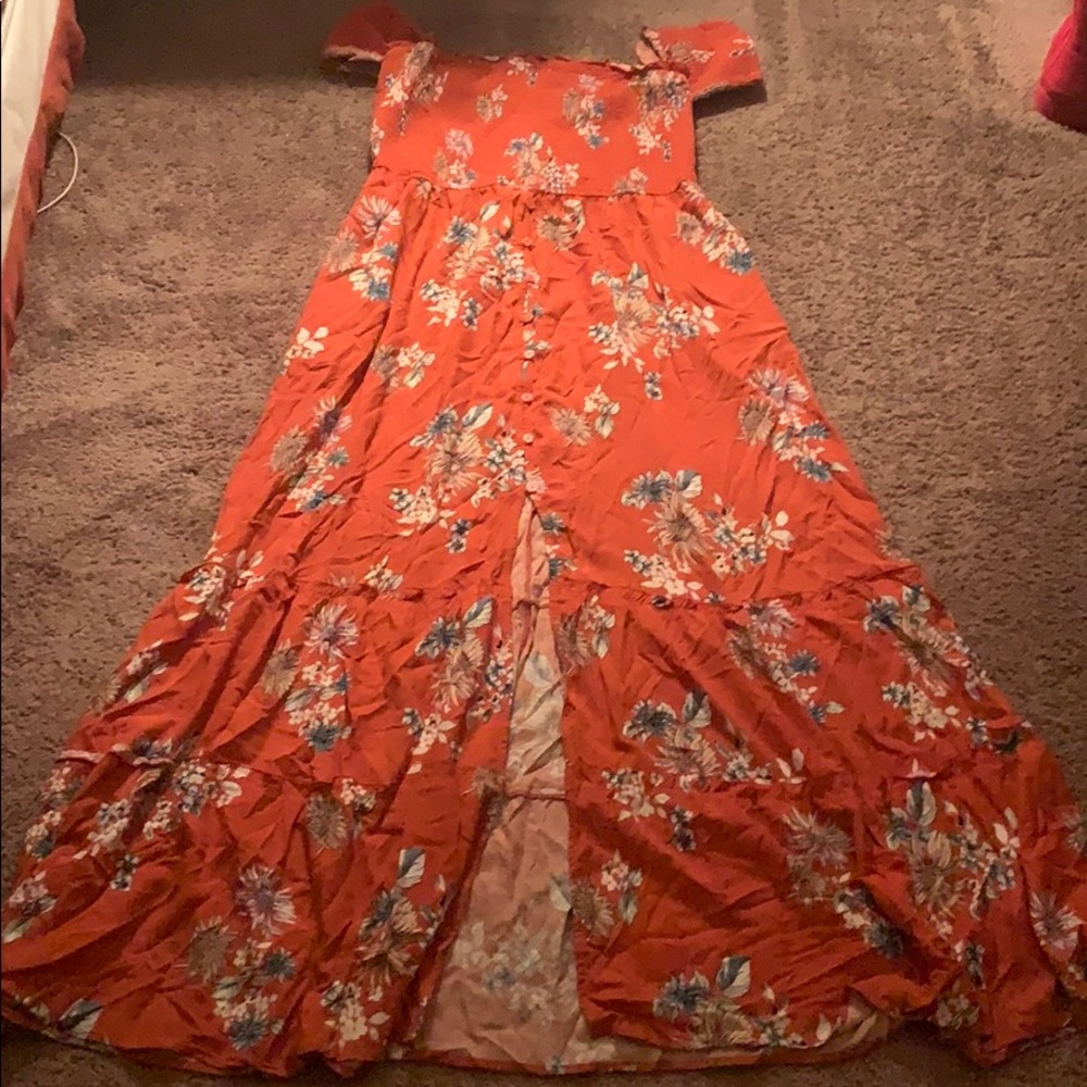 Beautiful old fashion button down dress